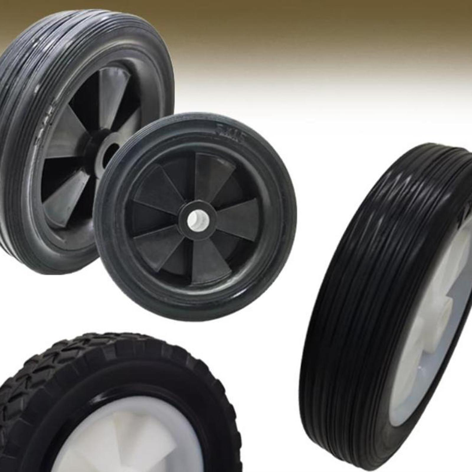 Folding Collapsible Wagon Replacement Wheel for Outdoor Cart Hand Truck