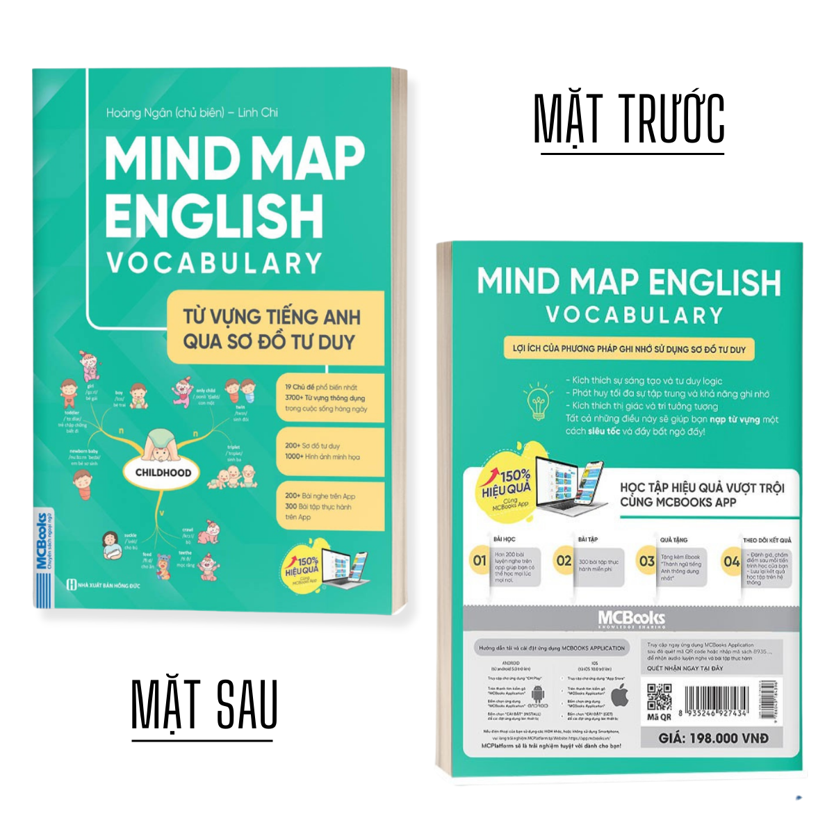 Sách Mindmap English Vocabulary -Từ Vựng Tiếng Anh Qua Sơ Đồ Tư Duy - Sách học ngoại ngữ