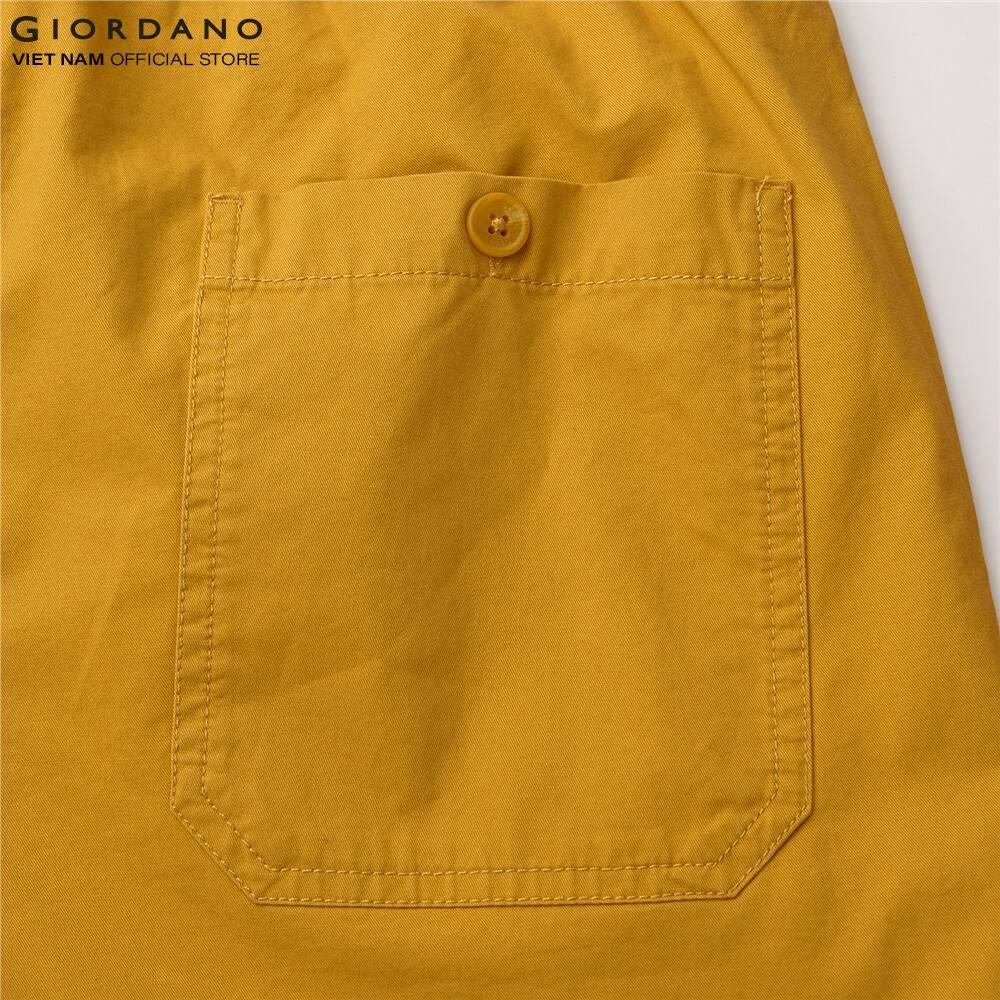 Quần Shorts Kaki Nam Giordano 01101205