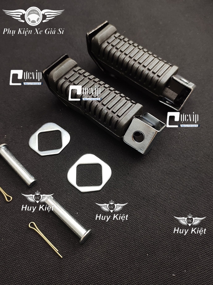 Cặp Gác Chân Sau Cao Su Yamaha Gắn Sirius, Exciter 135, Jupiter, Luvias MS4487