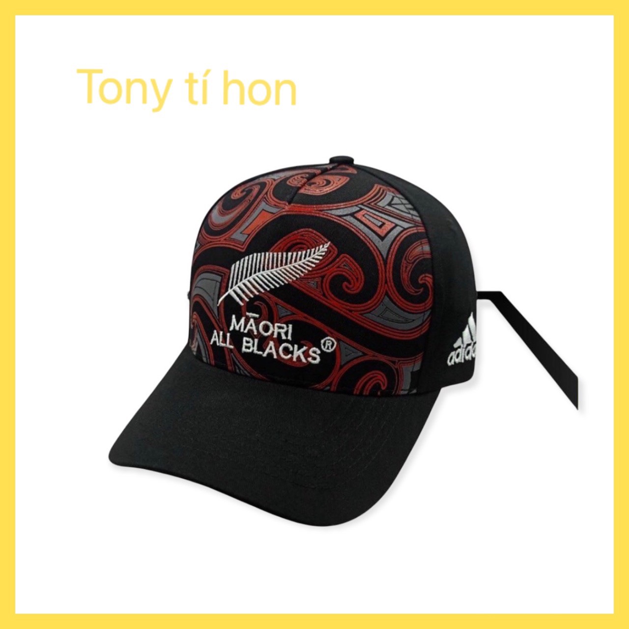 Tony tí hon -  Mũ/nón kết lưỡi trai họa tiết chiếc lá , thời trang nam nữ cao cấp