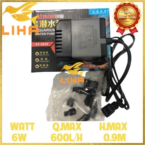 Máy Bơm Bể Cá Atman AT-303S - Máy Lọc Nước Cho Hồ Cá Cảnh