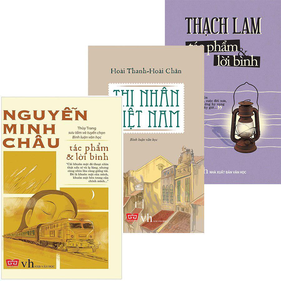 Combo Thạch Lam - Nguyễn Minh Châu - Thi Nhân Việt Nam (Tái Bản)