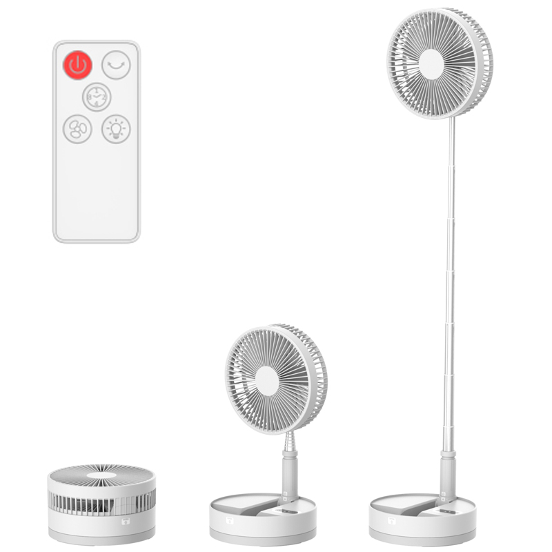 Quạt Không Dây Gấp Gọn Tích Hợp Remote ADYSS Thế Hệ Mới Hàng Chính Hãng Màu ngẫu nhiên