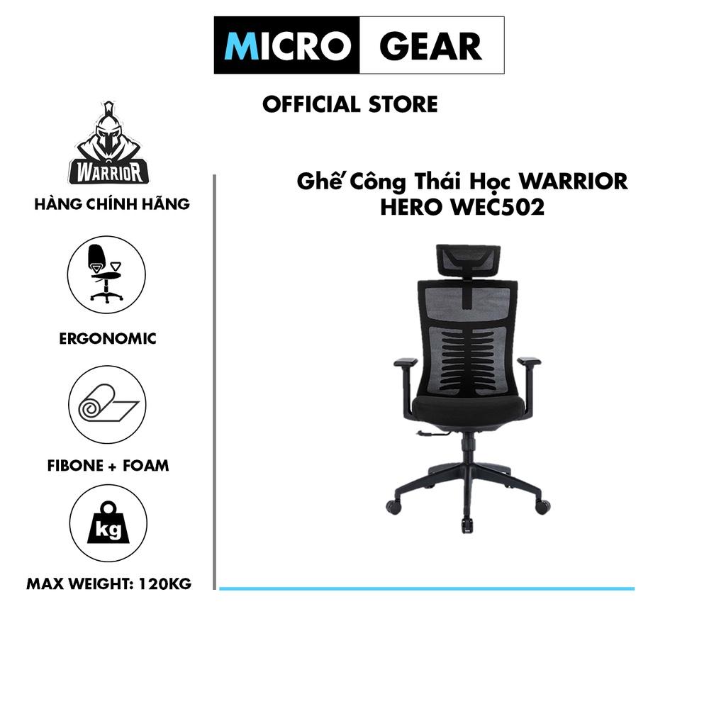 Ghế công thái học Warrior HERO Series WEC502- Hàng chính hãng