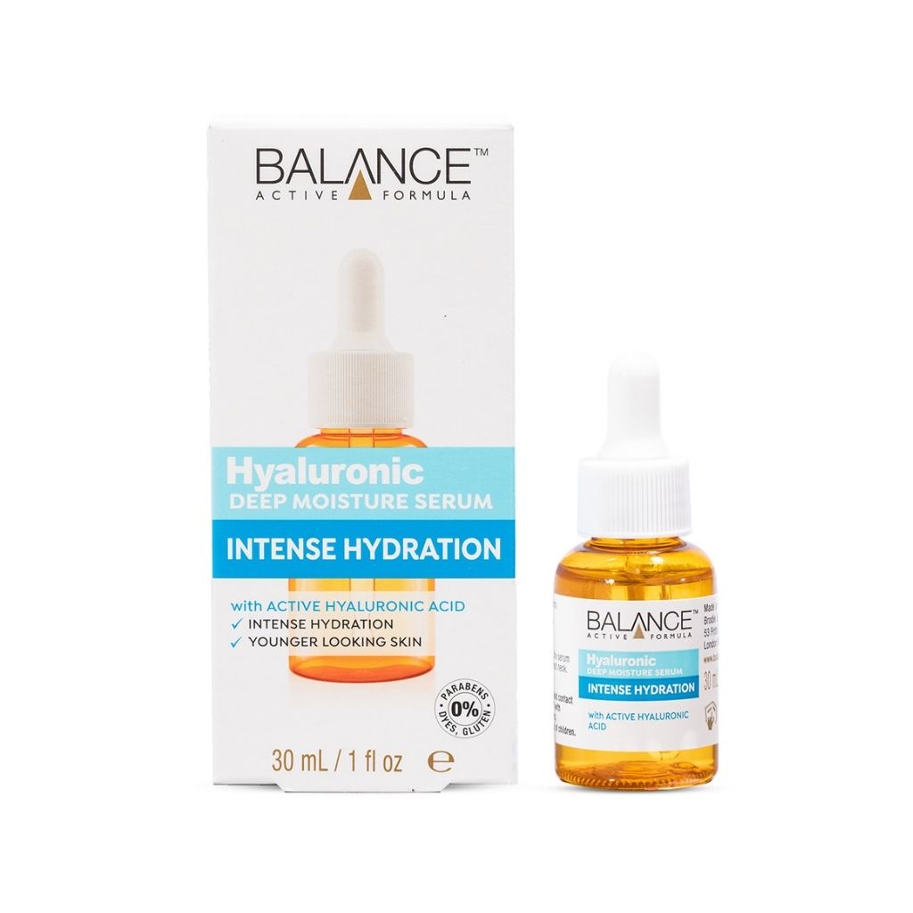 Tinh chất Serum Cấp Nước Dưỡng Ẩm Sâu Da Mặt Balance Active Formula Hyaluronic Deep Moisturizing 30ml