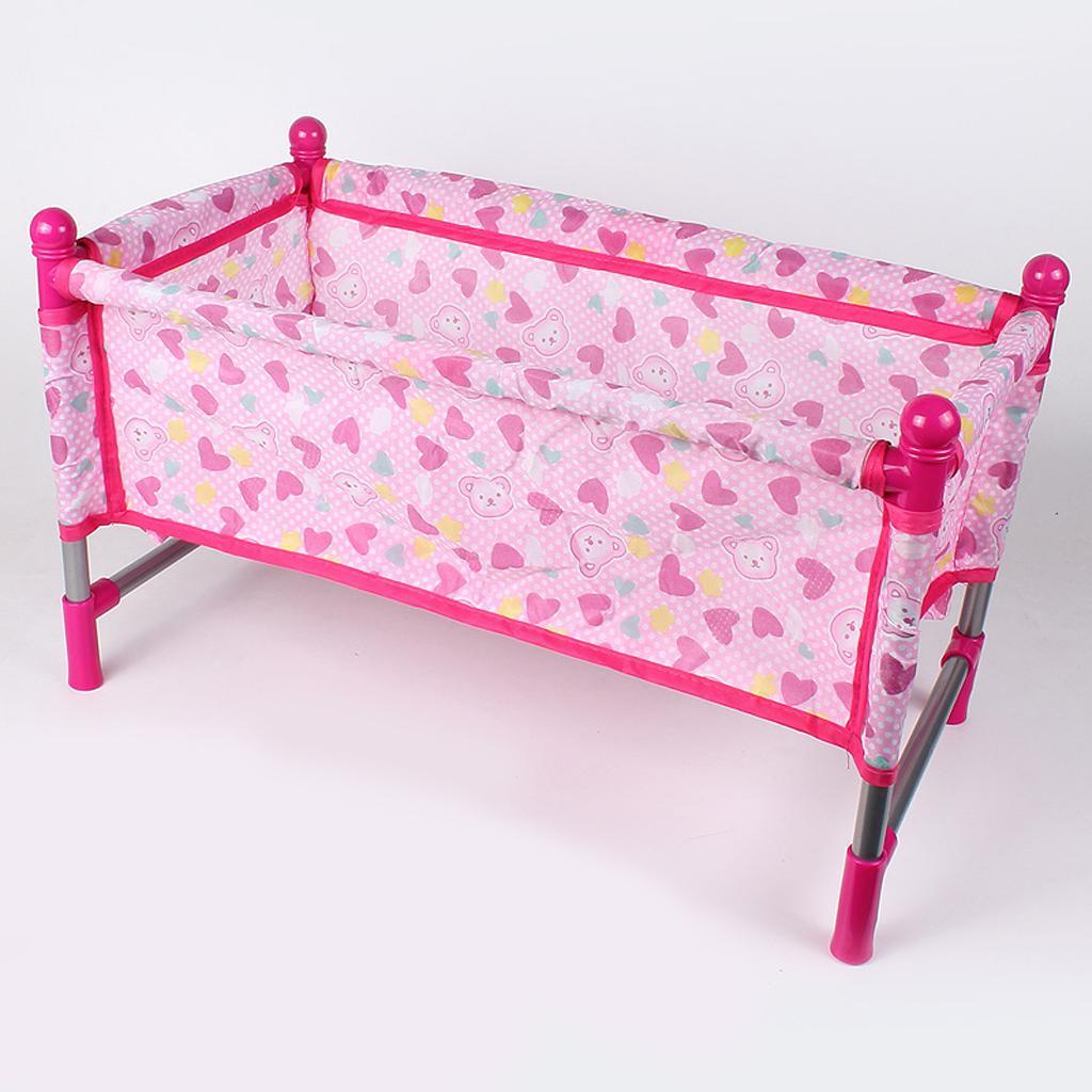 Foldable  High Chair & Cradle Toy for Reborn Doll MellChan Baby Doll