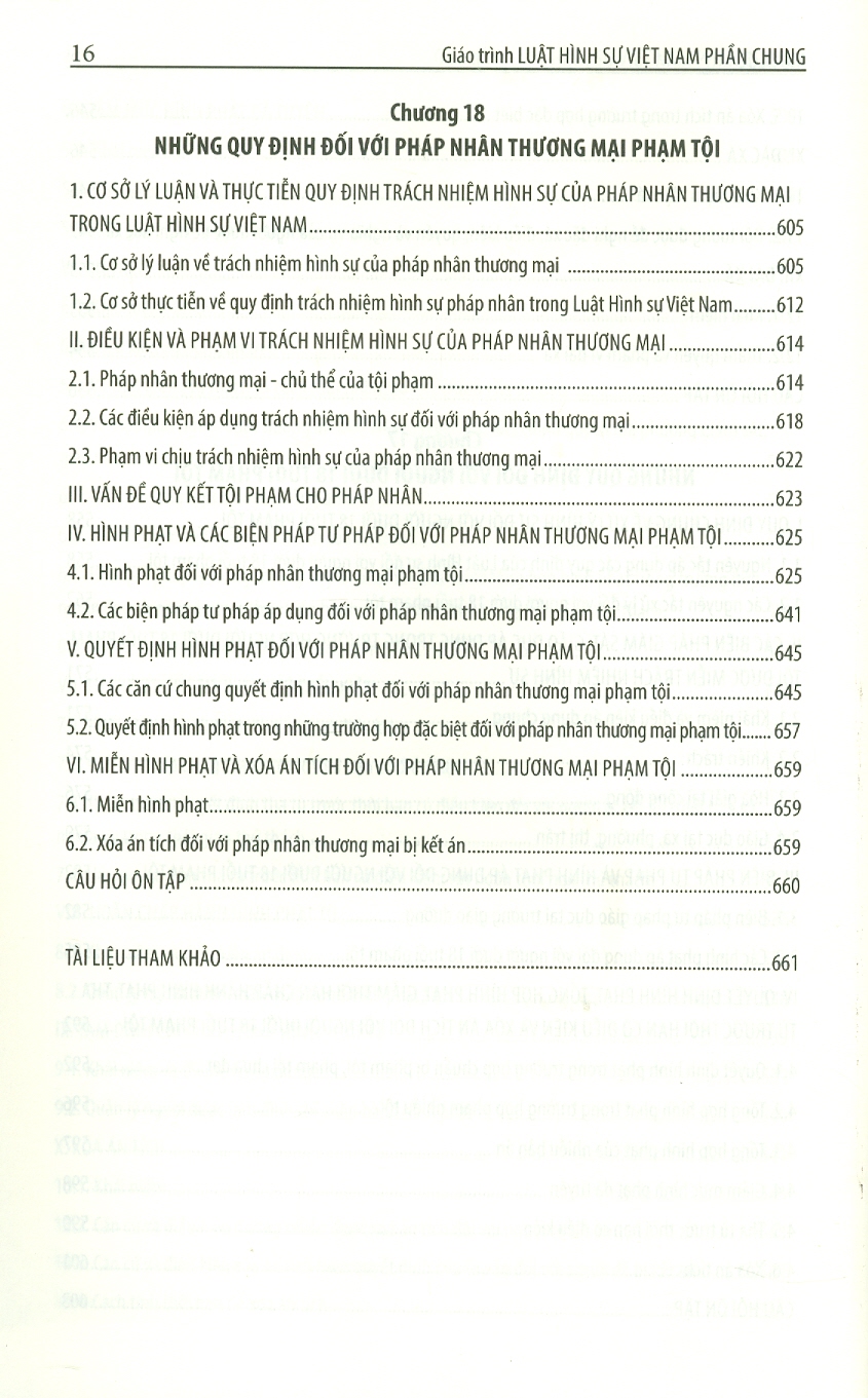 Giáo Trình Luật Hình Sự Việt Nam (Phần Chung) - GS. TSKH. Lê Văn Cảm, PGS. TS. Trịnh Tiến Việt - Tái bản, có sửa đổi bổ sung - (bìa mềm)