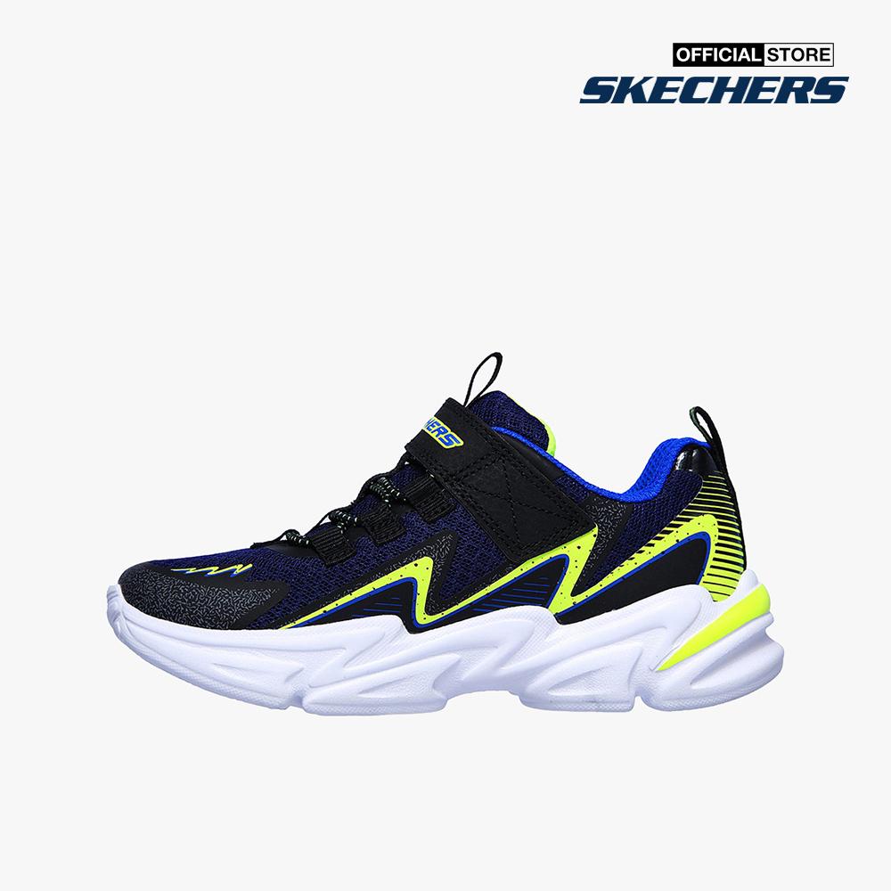 SKECHERS - Giày sneakers bé trai Wavetronic 403603L-BKNV