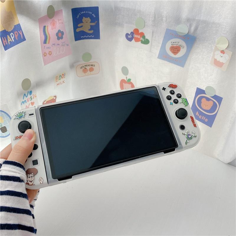 Ốp Mềm Bảo Vệ Tay Cầm Chơi Game Nintendo Switch V1 V2 OLED