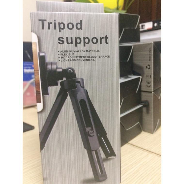 Chân Đỡ Mini Xếp Gọn 3 Chân Tripod Support MT01 Xoay 360 Độ