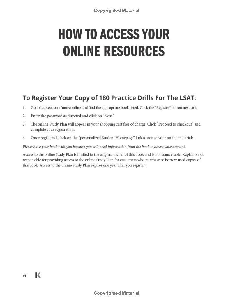 Sách ngoại văn: 180 Practice Drills For The LSAT: Over 5000 Questions To Build Essential LSAT skills