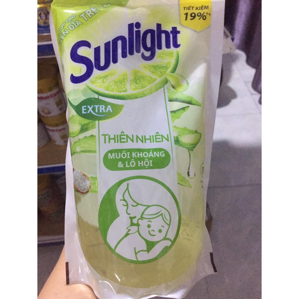 Nước rửa chén sunlight thiên nhiên 1 Túi 750g màu trắng