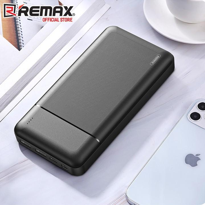 Pin Sạc Dự Phòng 30.000mAh Remax RPP-167 Lango Series Fast Charing 2.1A Tích Hợp 2 Cổng USB
