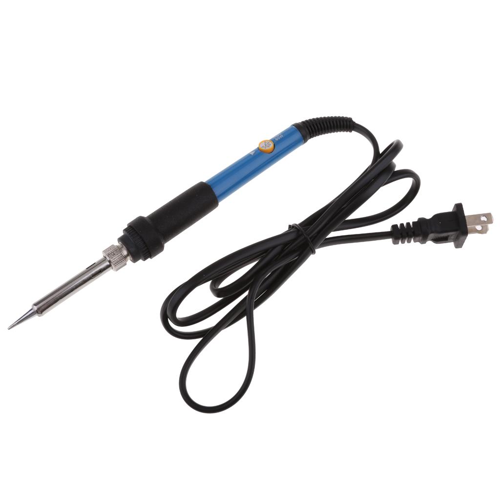 60W 110V Electrical Soldering Iron Adjustable Temperature Soldering Gun US