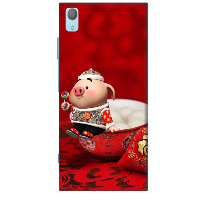 Ốp lưng dành cho điện thoại SONY XA1 PLUS Heo Ăn Kẹo