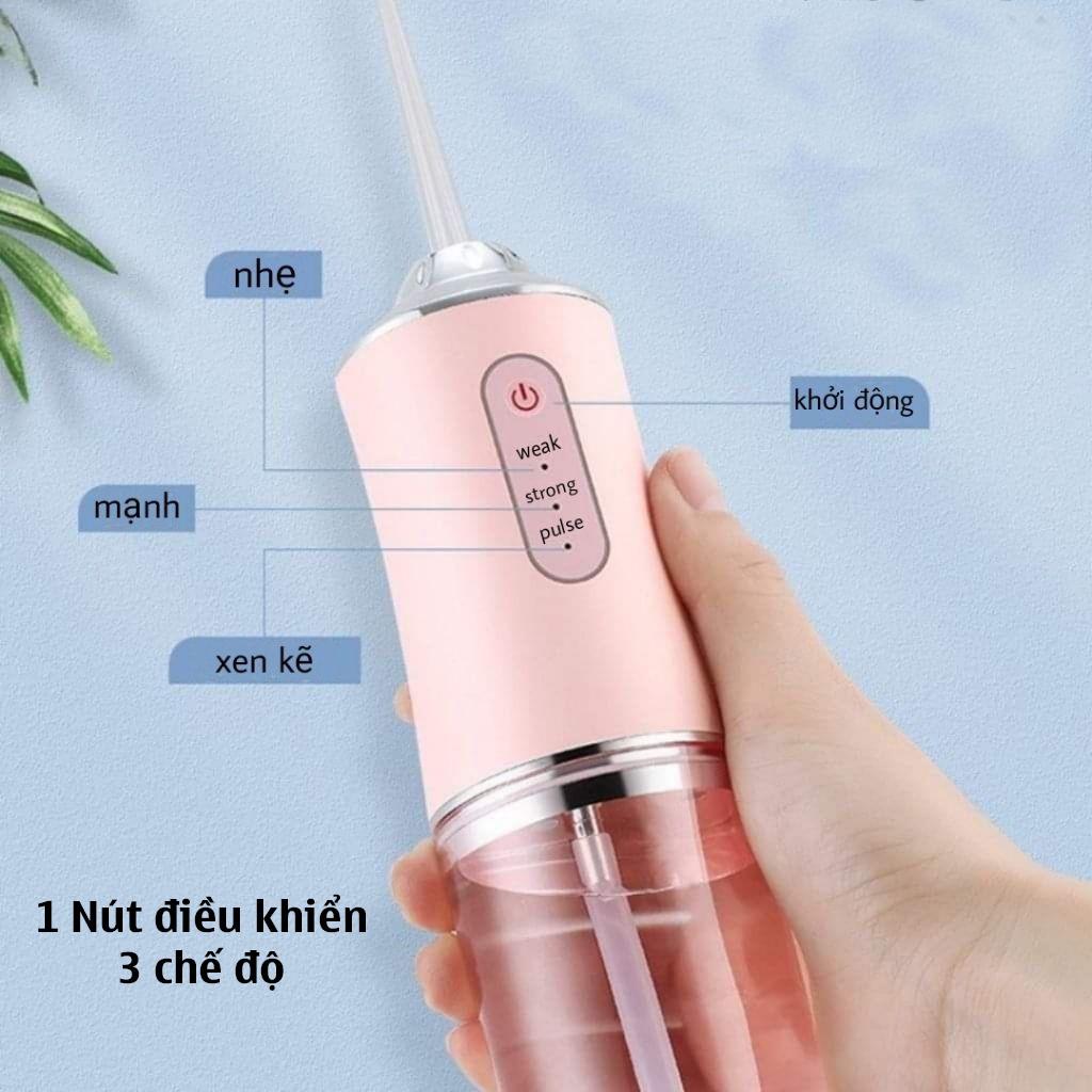 Máy Tăm Nước Cầm Tay Oral Irrigator Bản Quốc Tế Chuẩn Xuất Châu Âu