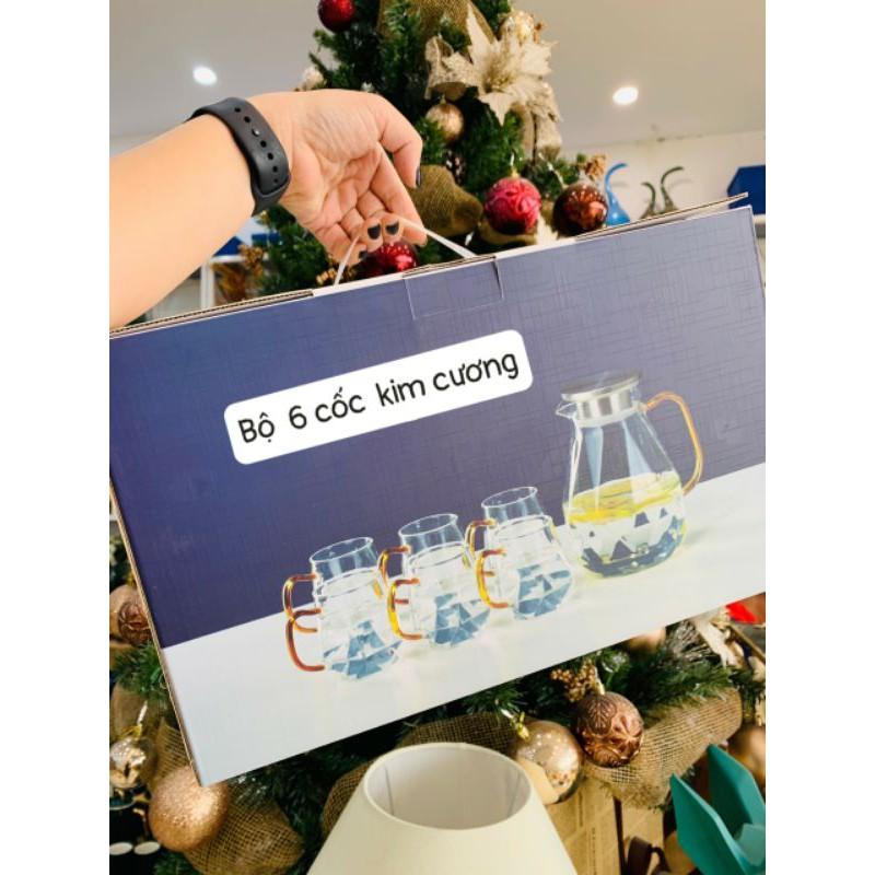 Bộ cốc thủy tinh cao cấp