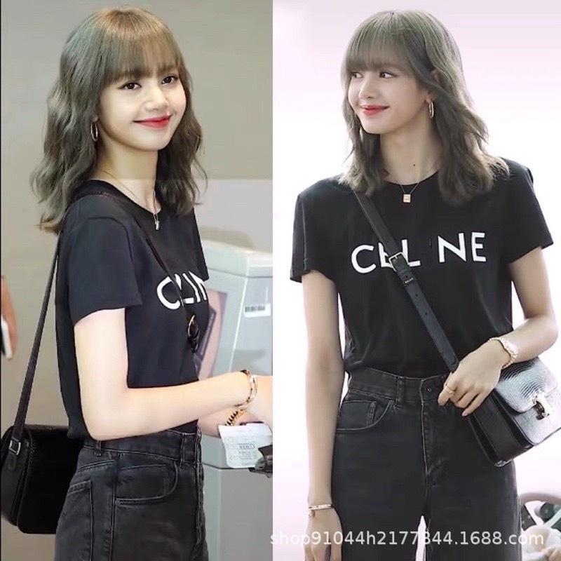 Áo Thun Nữ Tay Ngắn UNISEX in Chữ basic