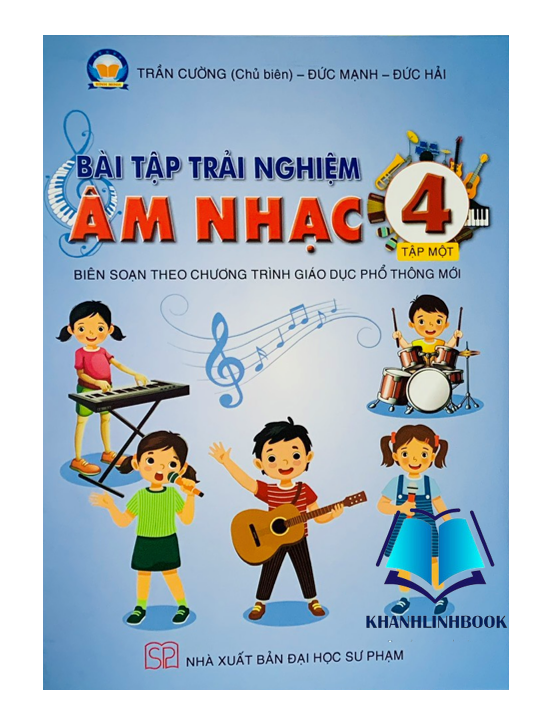 Sách - Bài tập trải nghiệm âm nhạc 4 - tập 1 biên soạn theo chương trình giáo dục phổ thông mới