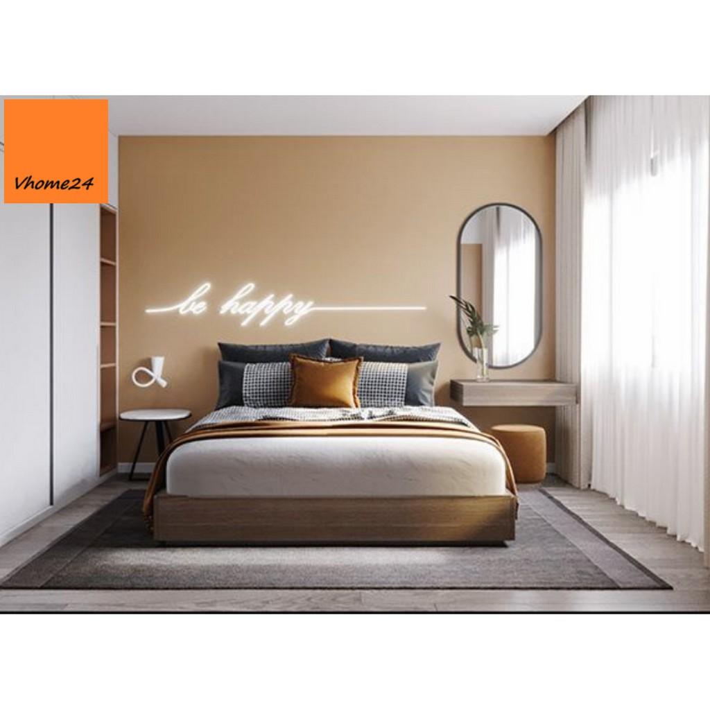 GƯƠNG TREO TƯỜNG DECOR CON NHỘNG VIỀN DA BÒ GTR099MH