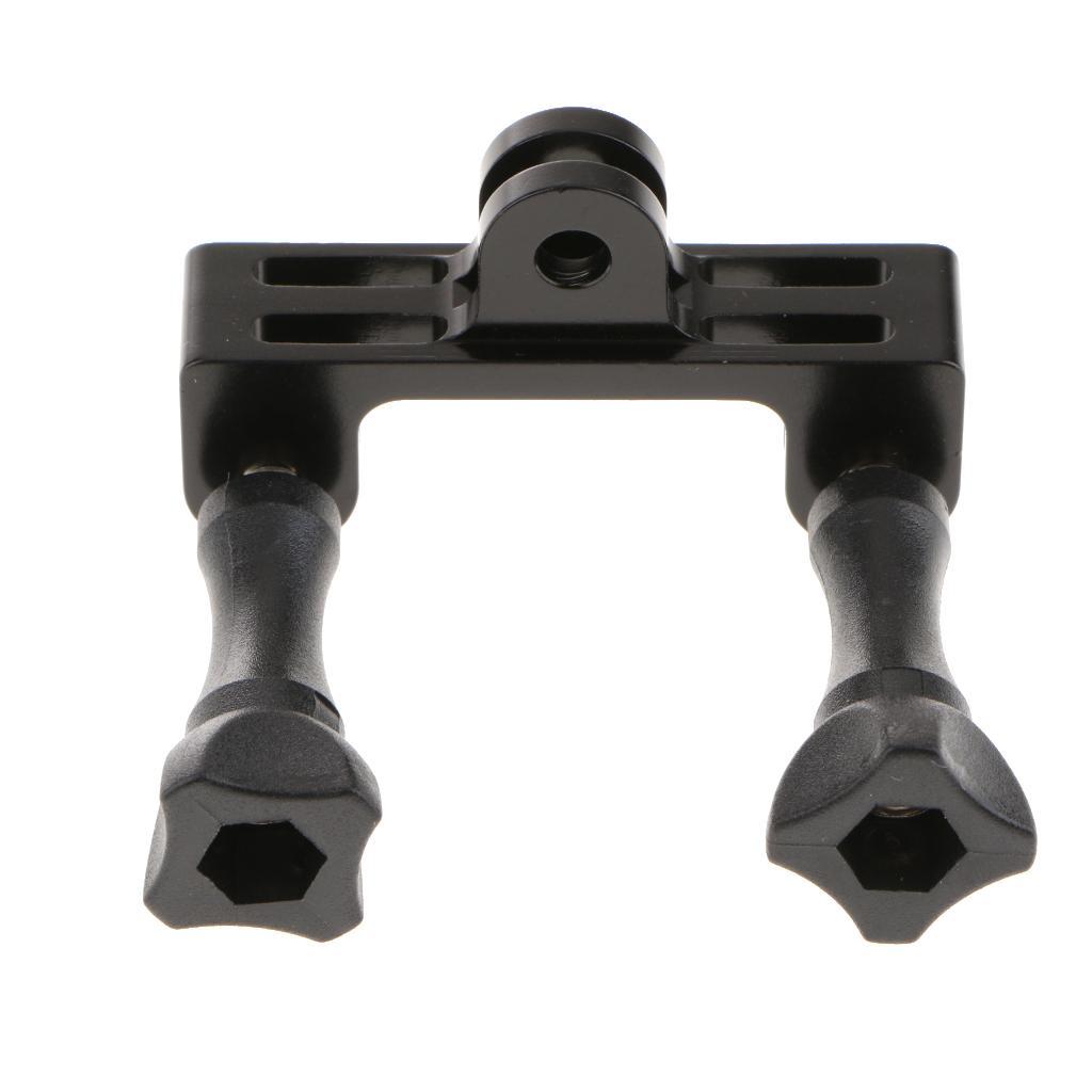 Double Mount Dual Bracket Adapter Monopod Wrist