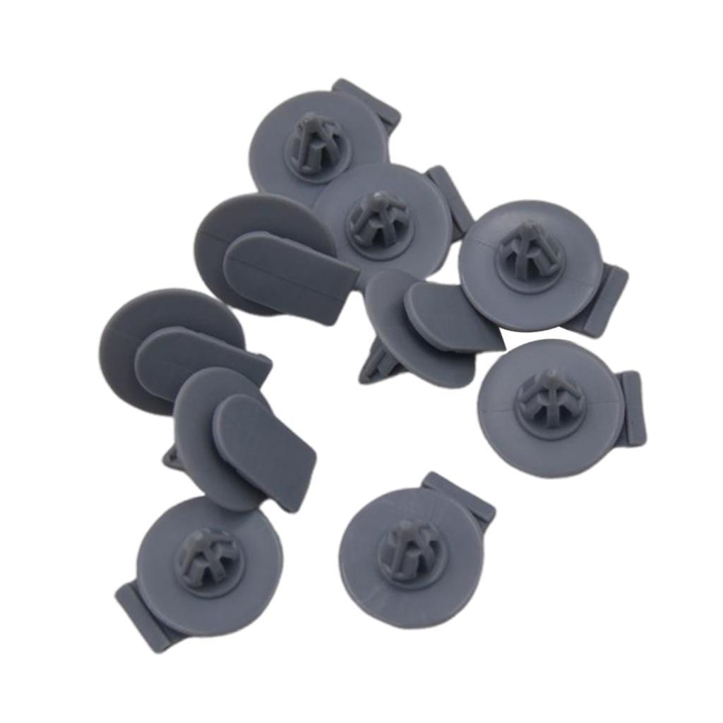 10x Clips for BMW Cooper Wheel Arch Trim Gray R50 R52 R53