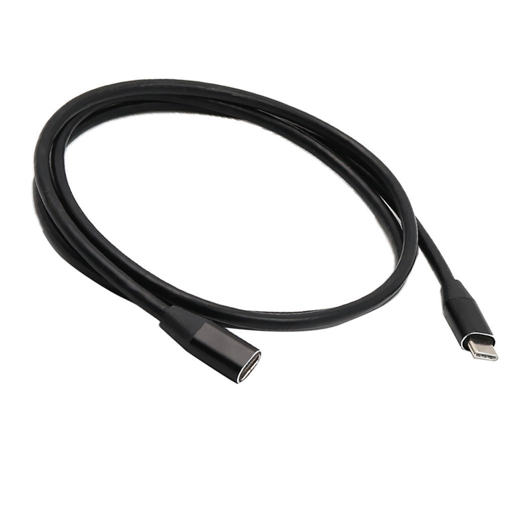 2X Type C USB 3.1 Male to USB-C Female Extension Data Cable Extender Cord