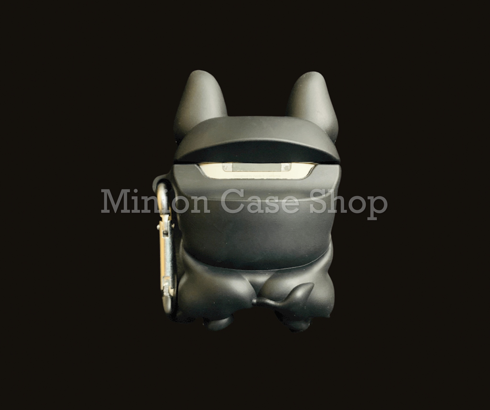 Bao Case Ốp dành cho Airpod 1/2/pro bulldog pháp bò sữa silicon 3d cao cấp