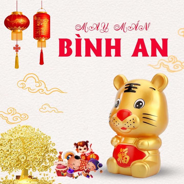 Ống Tiết Kiệm Hình Hổ Vàng Siêu Dễ Thương 2022