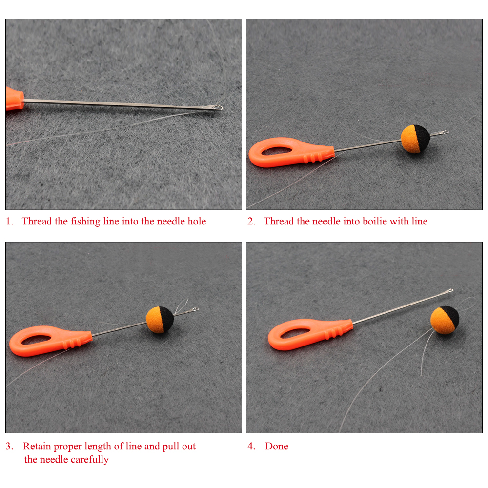 Mồi Kim Câu Cá Bằng Thép Không Gỉ