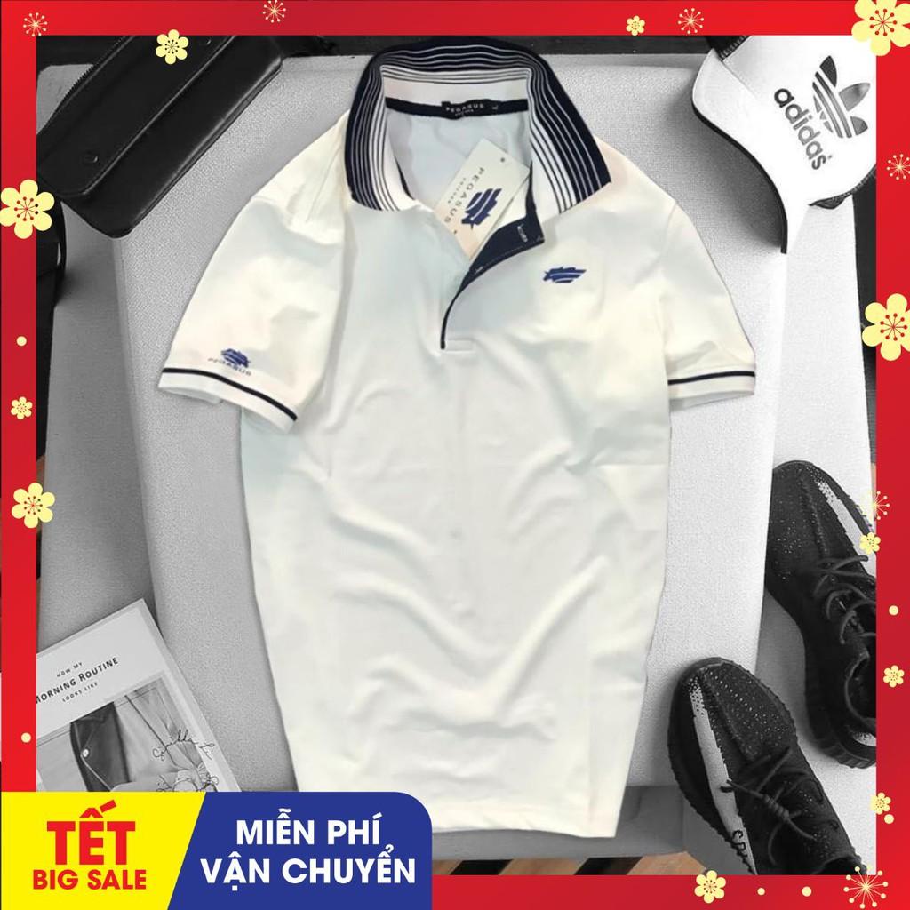Áo phông nam️ Hàng VNXK ️Áo thun nam có cổ Pegasus cao cấp