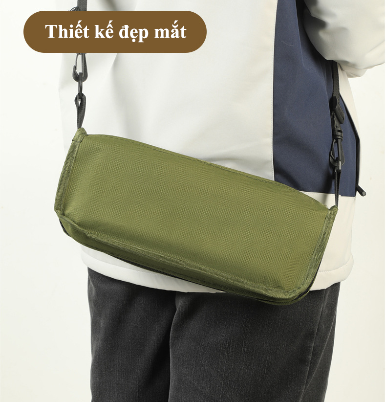 Ghế Mini Gấp Gọn Liền Túi Có Quai Đeo KUNBE Nhỏ Gọn Và Thuận Tiện Mang Theo Mọi Nơi
