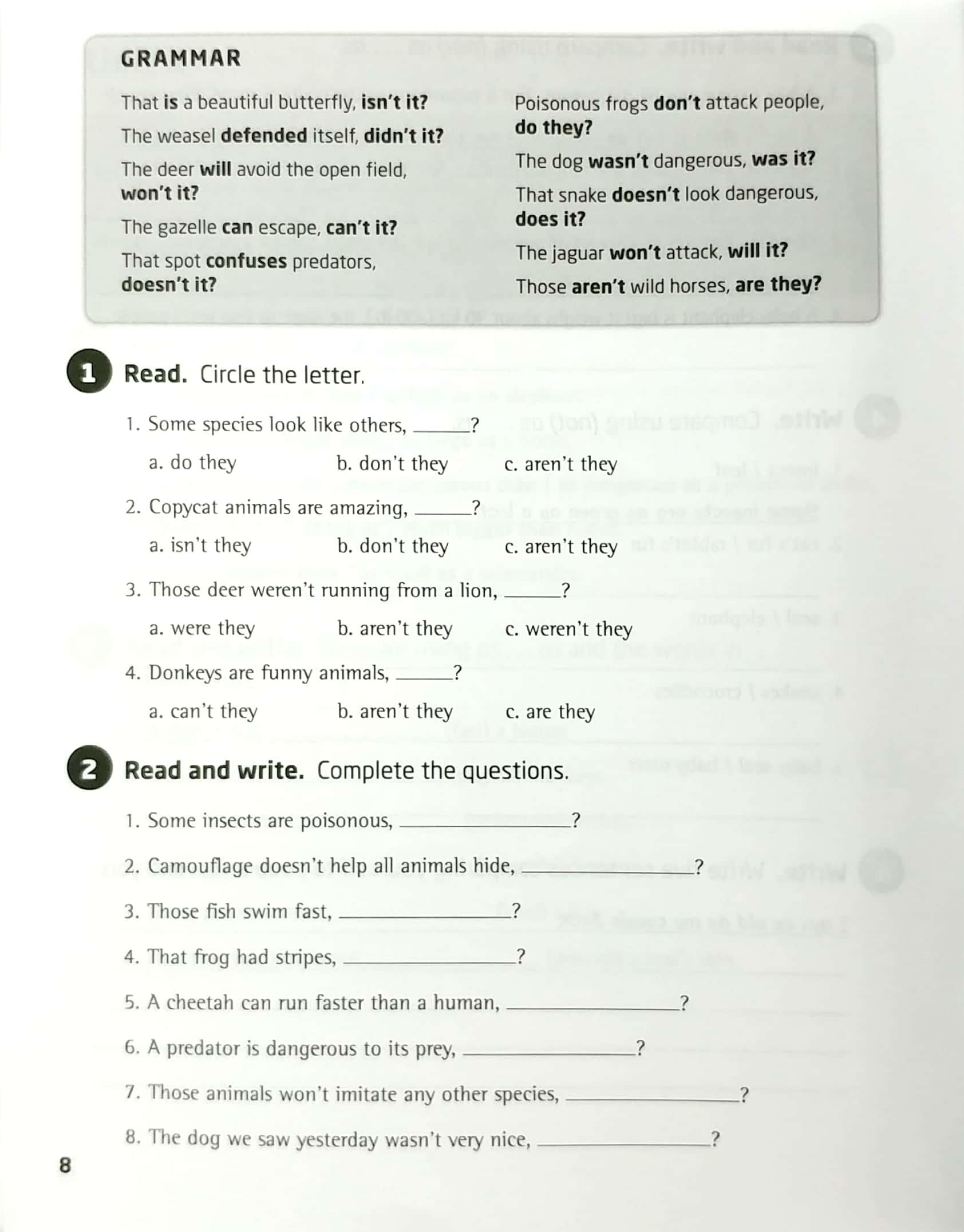 OUR WORLD AME 5 GRAMMAR WORKBOOK