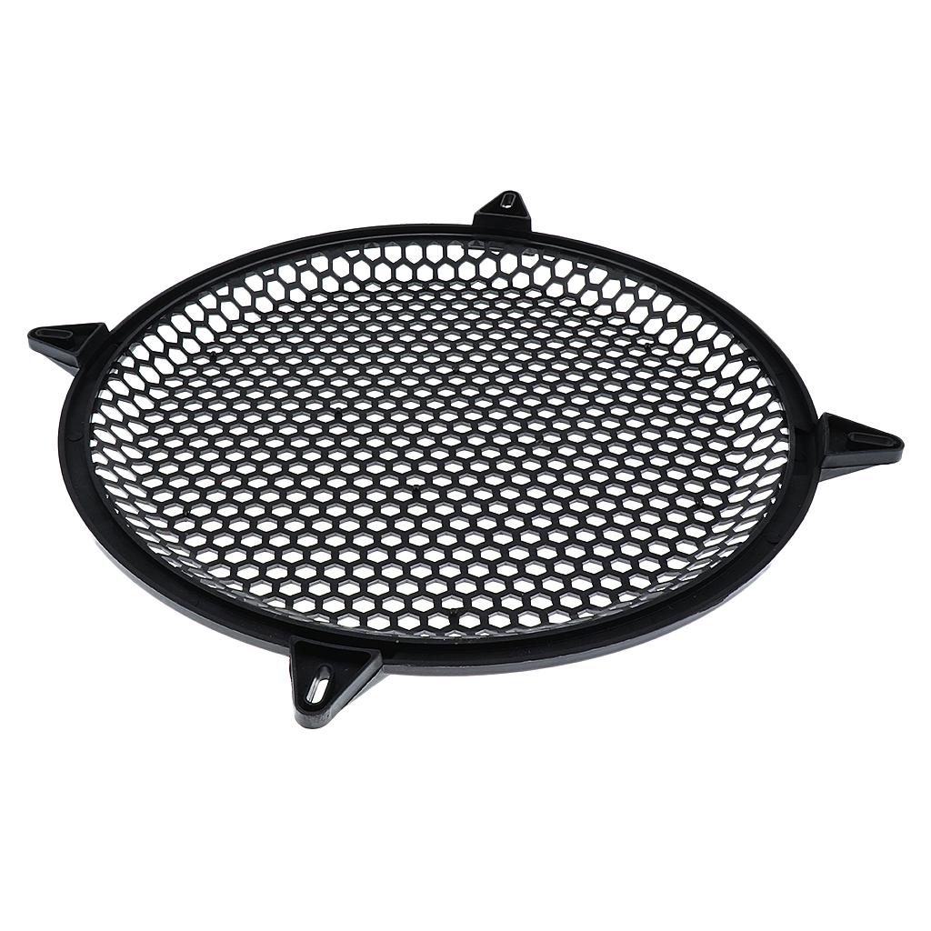 2X 12'' Subwoofer Speaker Mesh Grill Grille Protective Cover Guard