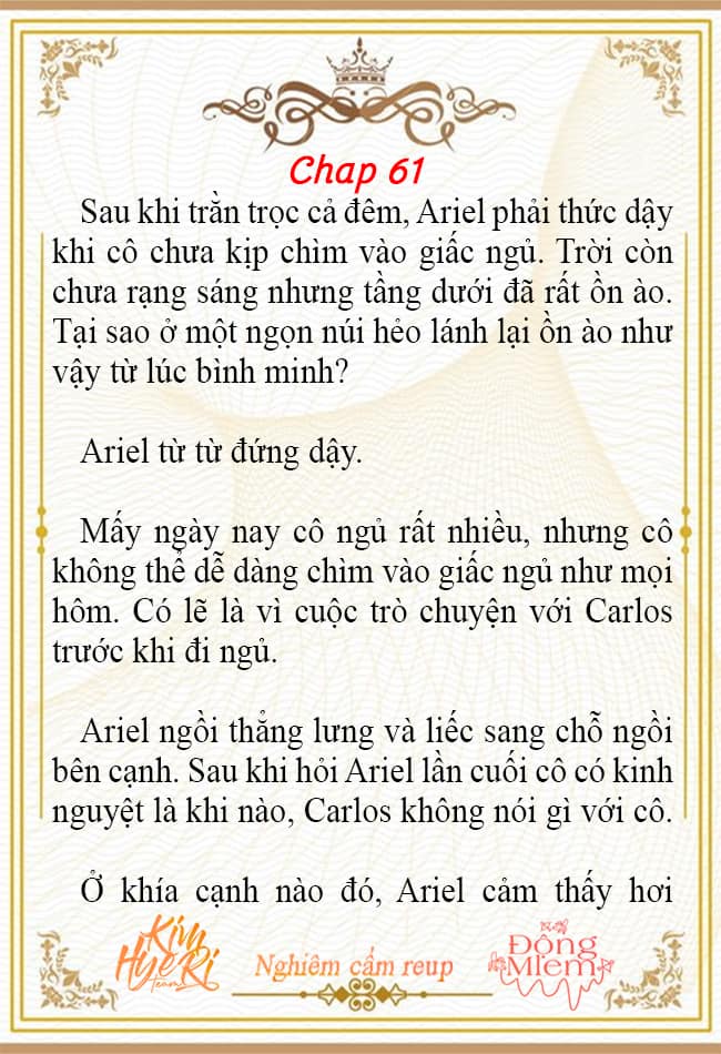 [novel 18+] ariel, thánh nữ dâm đãng chapter 61 2