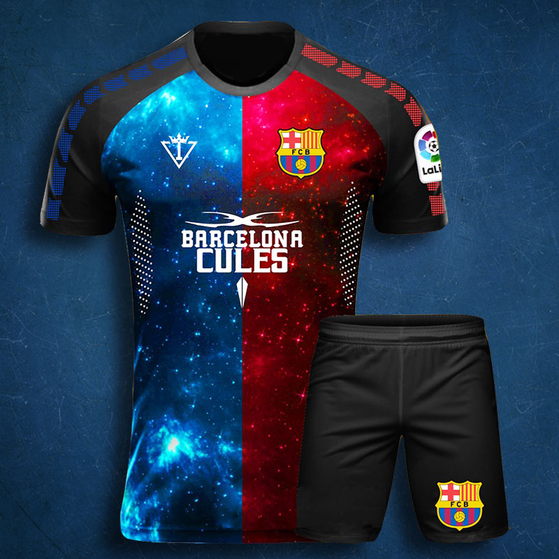 Áo Bóng Đá Độc Lạ Đẹp - CLB Barca Galaxy