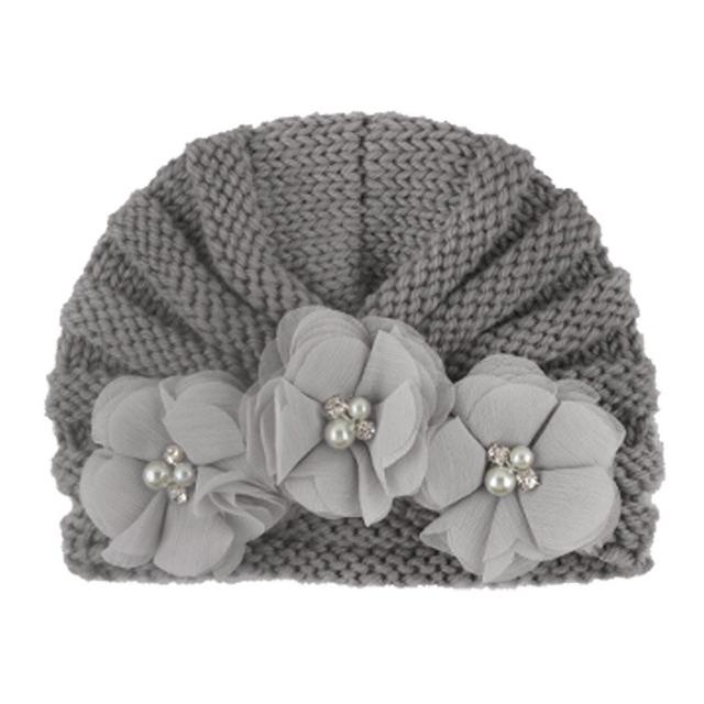 Mũ turban len cho bé