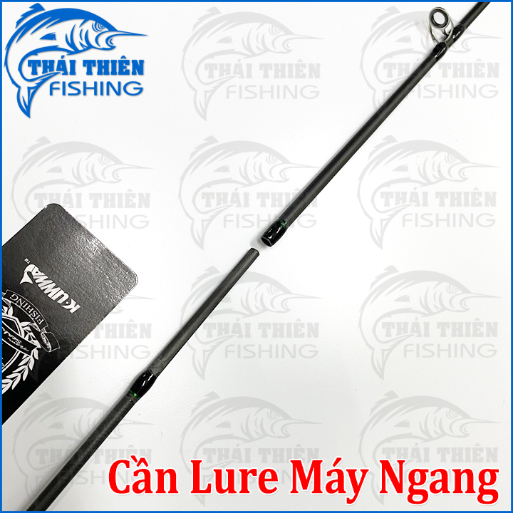 Cần Máy Ngang Carbon Kuwwa Myster 702M Dùng Câu Lure Lóc, Chẽm, Tráp Cảm Giác