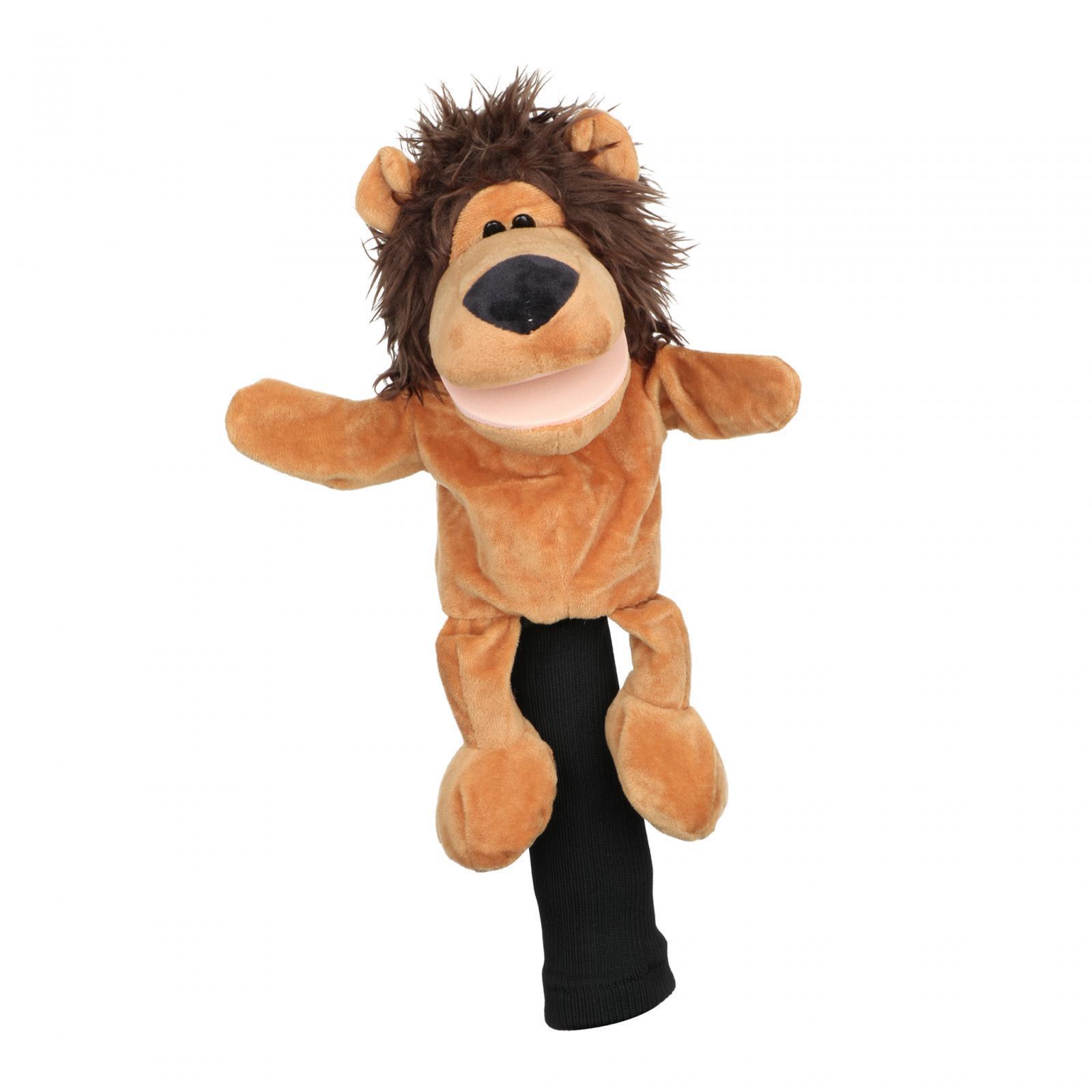 Golf Wood Headcover Golf Head Cover Plush Novelty Cute Durable Fashion Golf Head Cover Golf Driver Headcover for Outdoor Sports Unisex