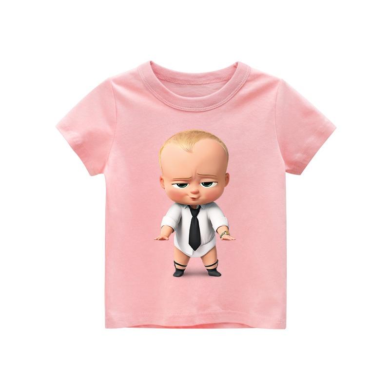 Áo thun trẻ em BABY BOSS, 8 màu áo, đầy đủ size có big size, MÀU KHÁC NHẮN TIN SHOP