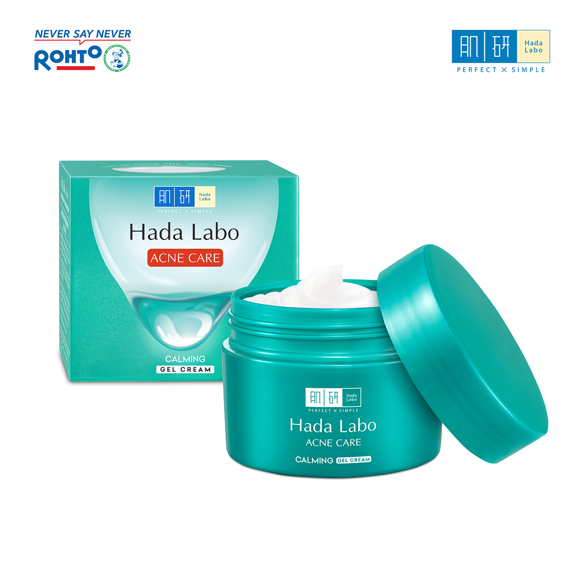 Kem dưỡng ẩm cho da mụn, nhạy cảm Hada Labo dạng gel Acne Care Calming Gel Cream 50g