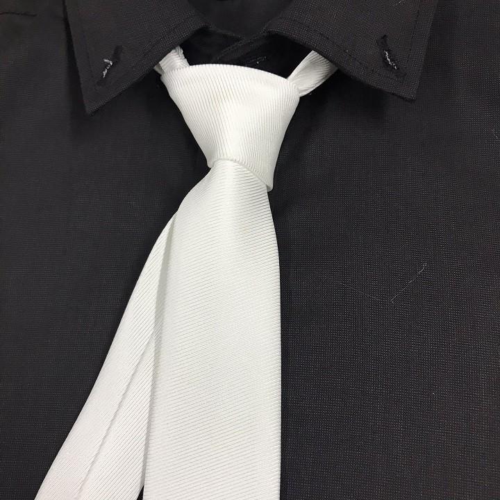 Cà vạt nam công sở và chú rể vải mịn cao cấp bản 6cm 8cm C56