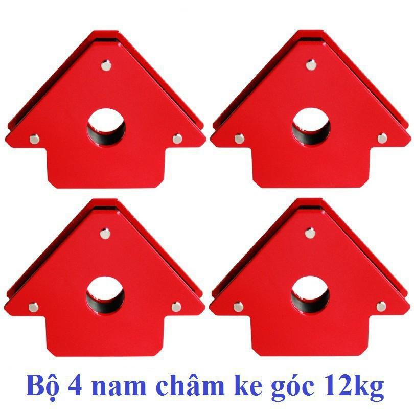 Bộ 4 nam châm ke góc lực hút 12kg