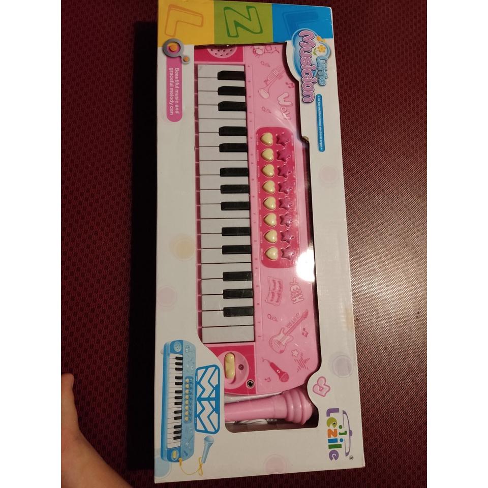 Đàn piano có micro có nhạc dành cho bé(kèm pin đầy đủ)