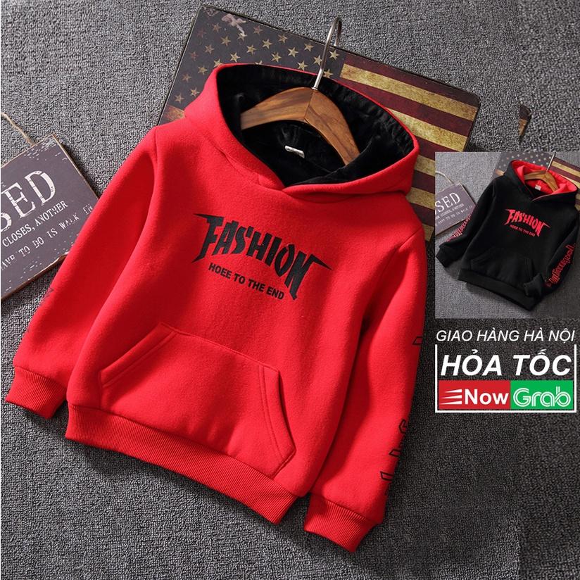 Áo nỉ HOODIE cho bé từ 6 đến 65Kg Fashion