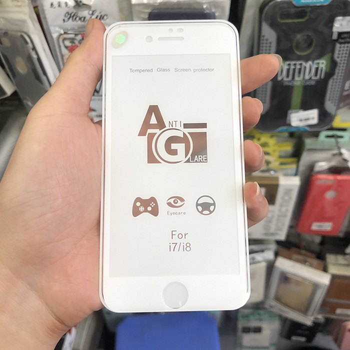 Tấm dán cường lực full màn hình chống vân tay dành cho iPhone 7