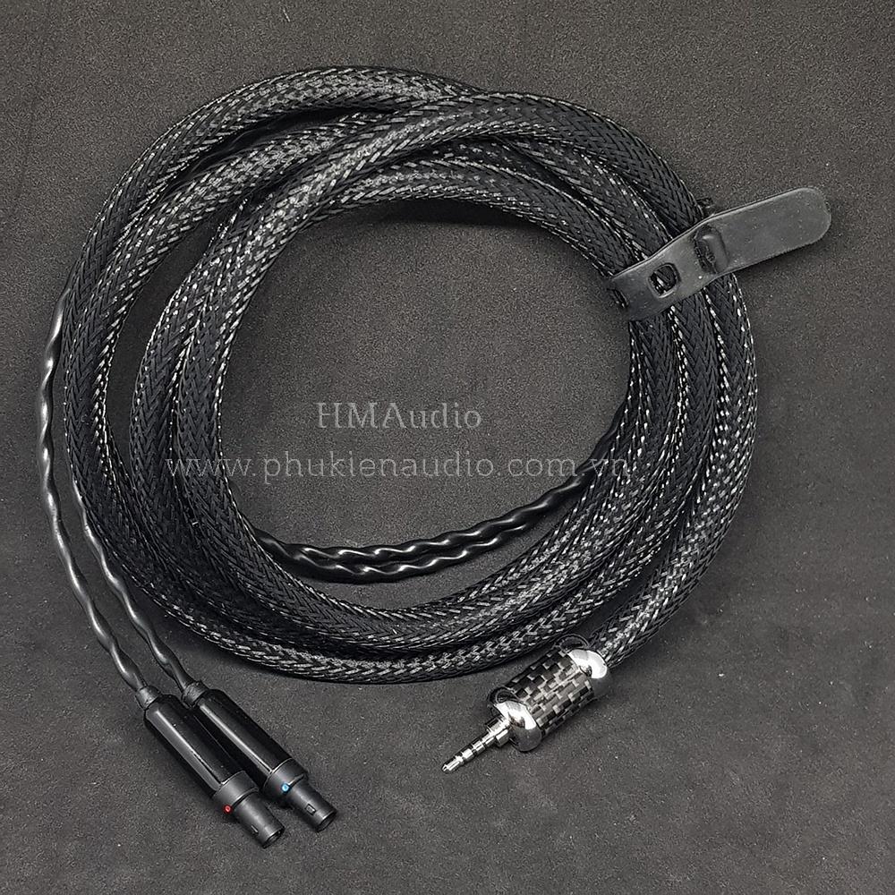 Dây tai nghe bọc chống nhiễu - Dùng cho tai nghe HD800 HD800s HD820