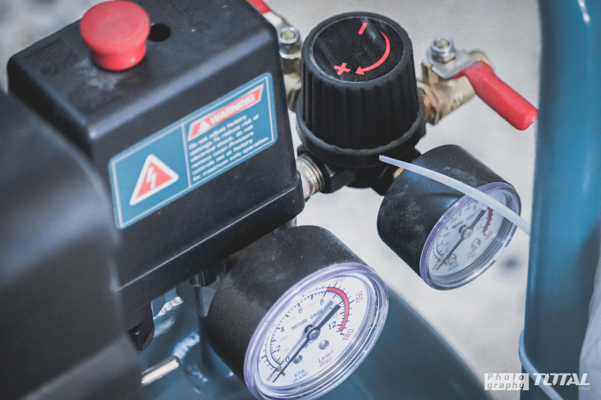MÁY NÉN KHÍ CÓ DẦU 1.5KW 24L TOTAL TC120246 - HÀNG CHÍNH HÃNG