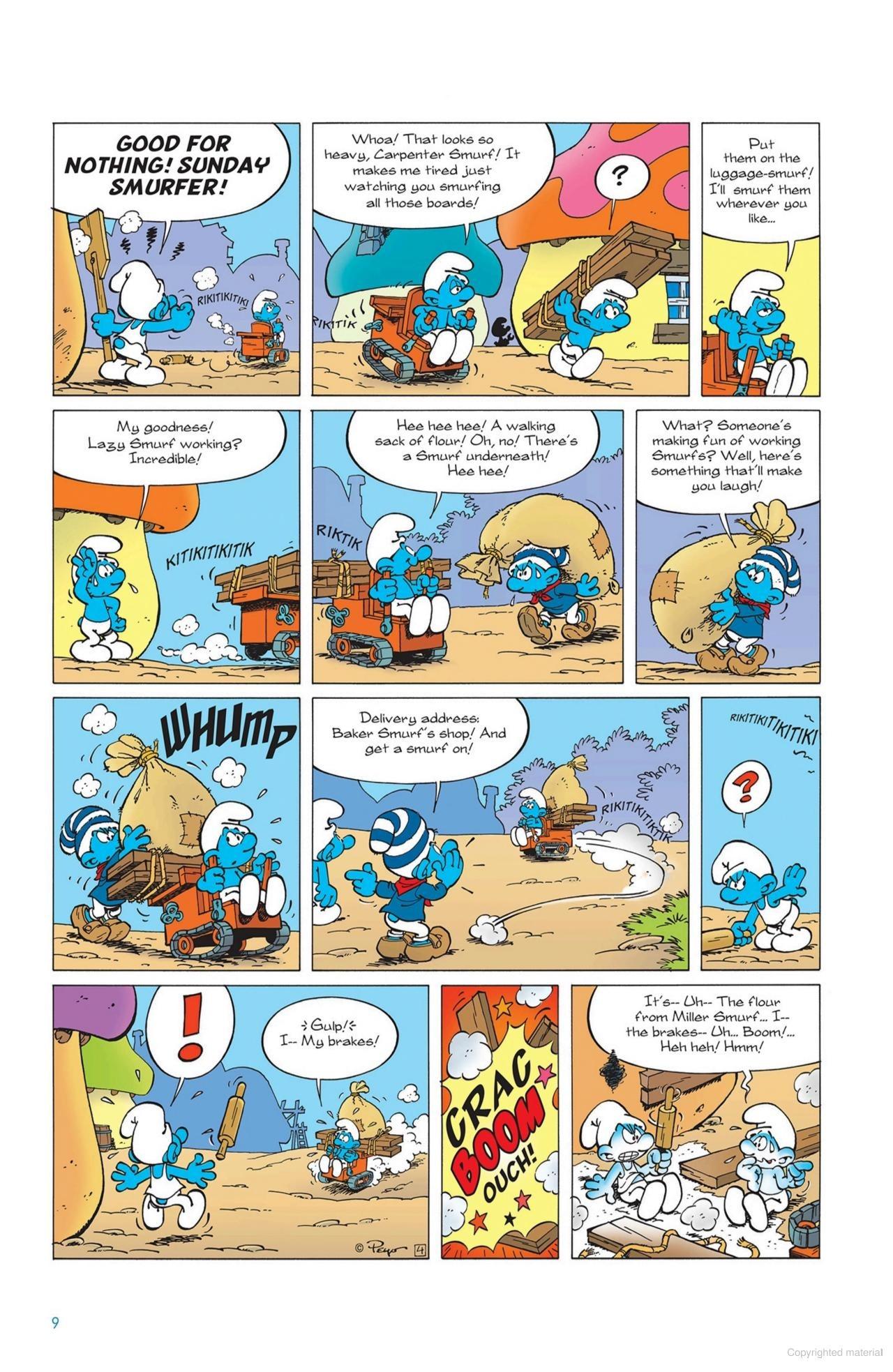 Sách ngoại văn: The Smurfs #23 - Can't Smurf Progress